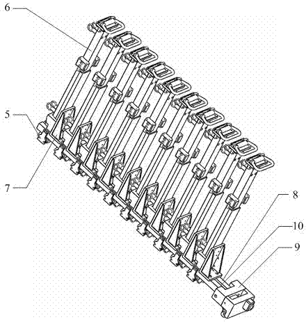 Automatic conveying device for various kinds of rivets