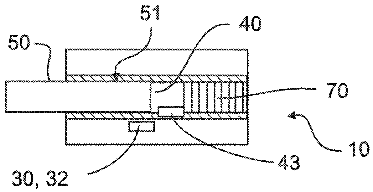 Actuating device for a filler-neck cap movably arranged on a vehicle