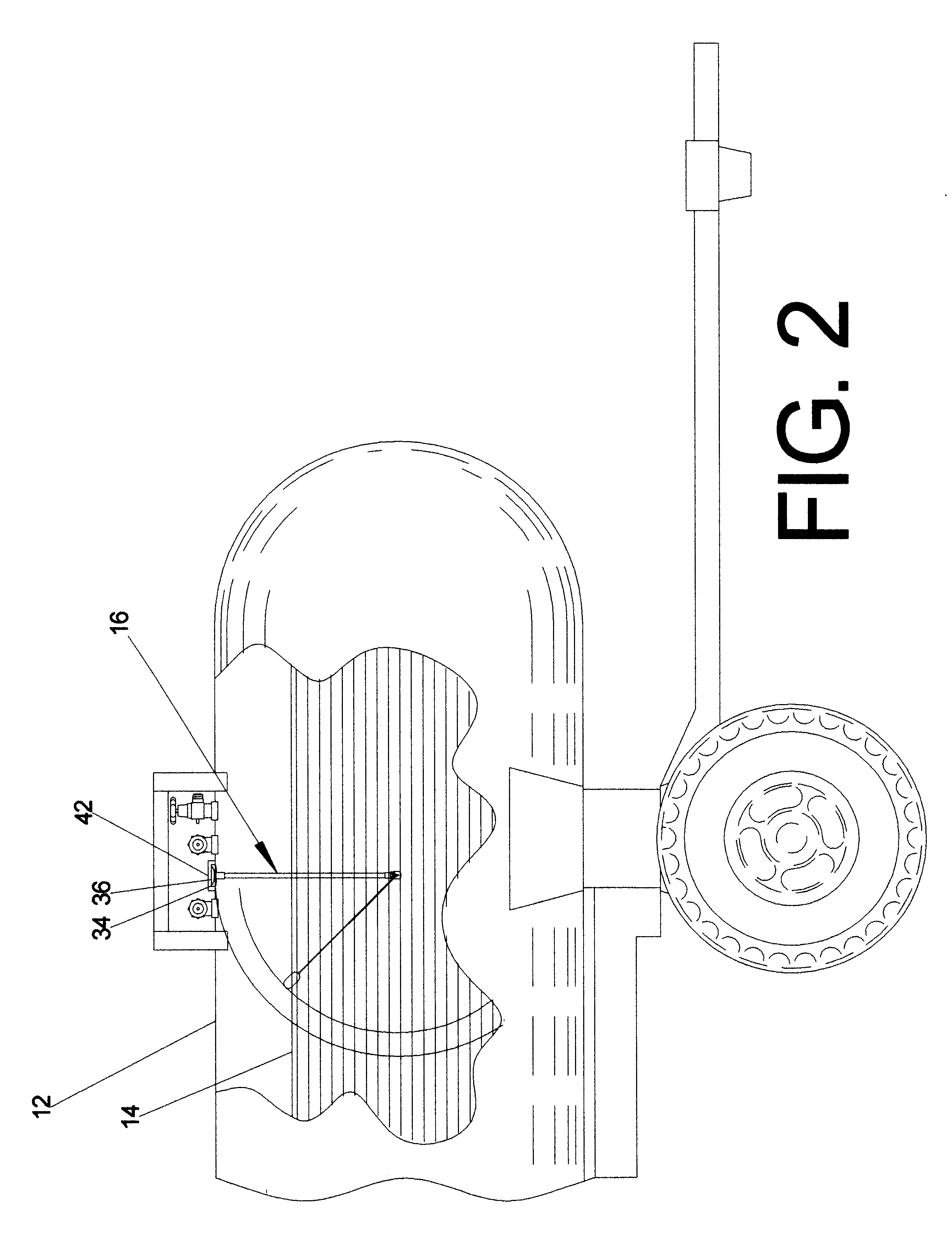 Remote fluid level detection system