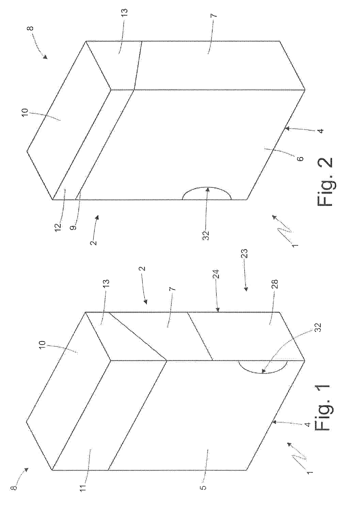 Pack of electrically heated cigarettes