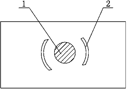 Method for reducing stress on peripheral region of silicon through hole