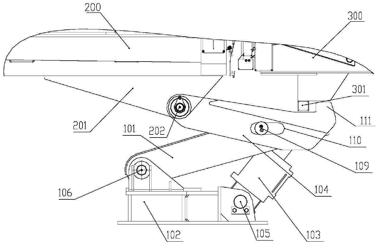 Docking locking device for garbage compressor and garbage bin