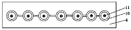 Railway electronic information display screen for high-speed railway station