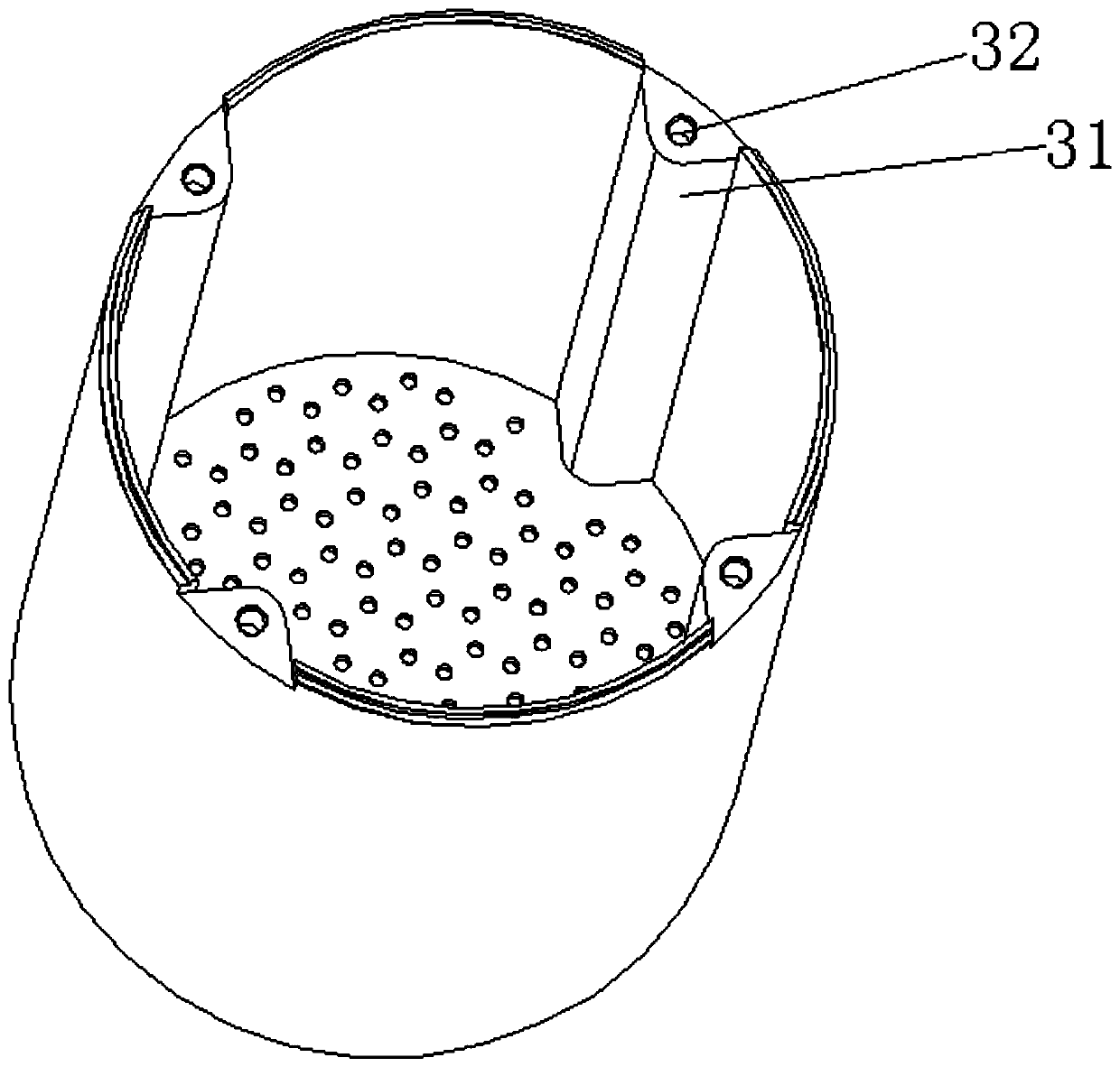 Circular charging battery integrated box capable of being rapidly replaced for new energy vehicle