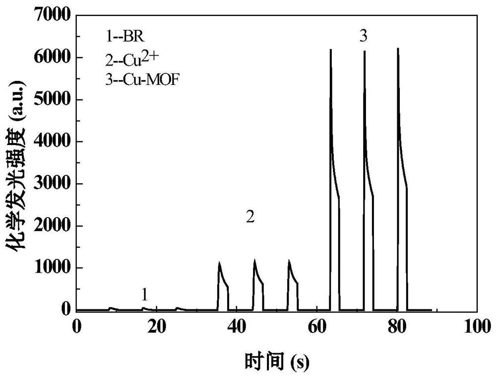 Paper chips with extended chemiluminescence