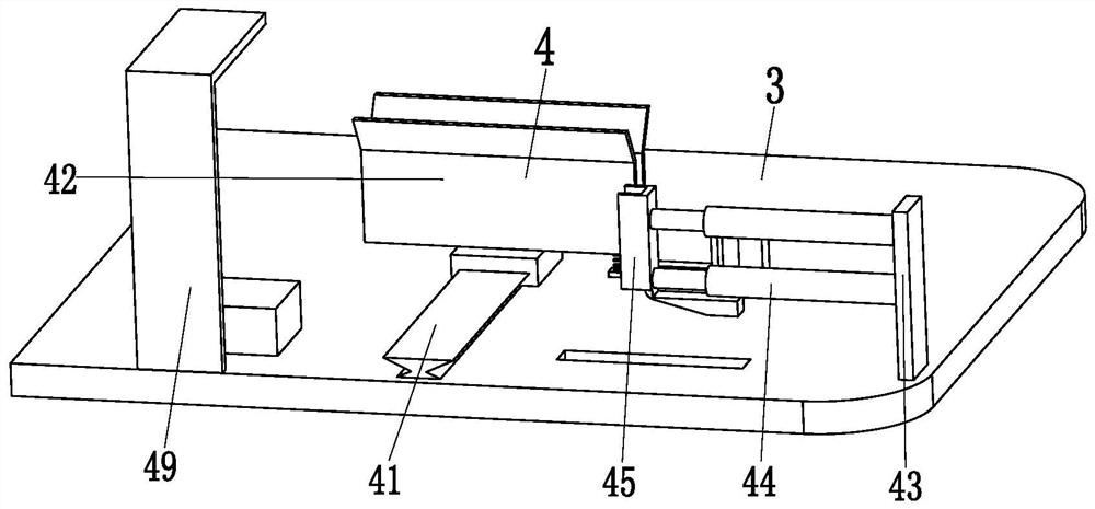 A corrugated paper conveyor for flexible sheet packaging