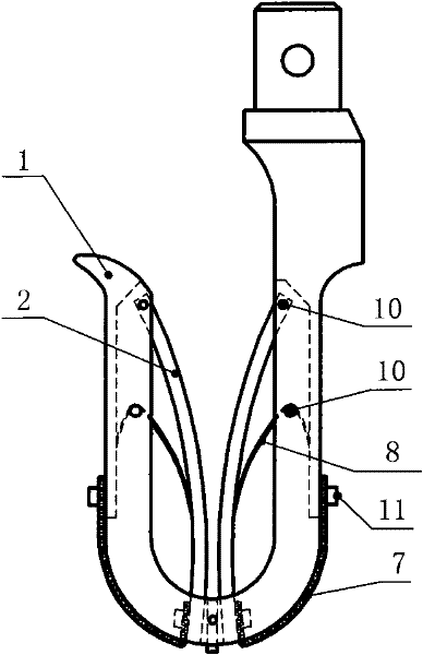 Grounding wire of overhead power transmission line