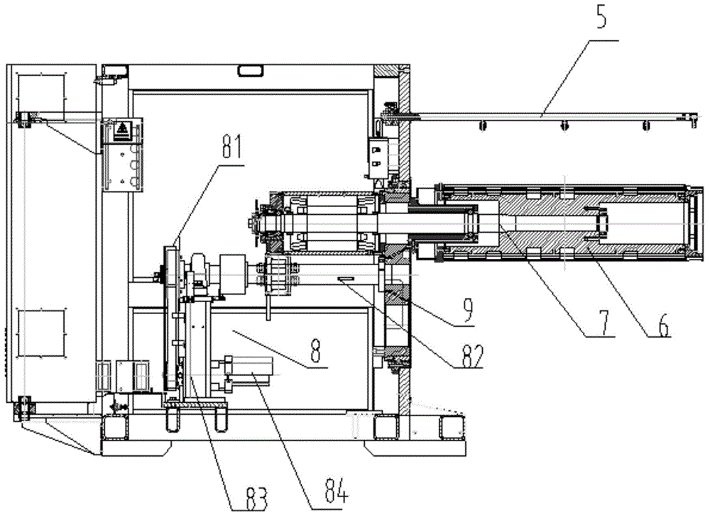 Novel high-speed glass fiber indexing cake winder