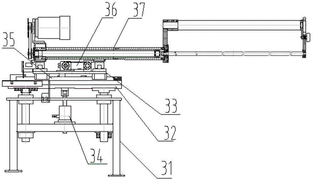 Novel high-speed glass fiber indexing cake winder