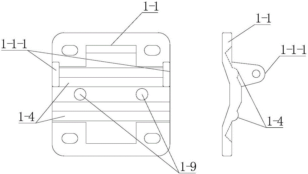 Track traffic overhead line system supporting device