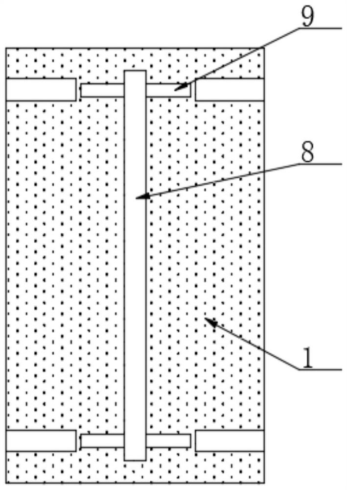 Power supply monitoring device convenient to maintain