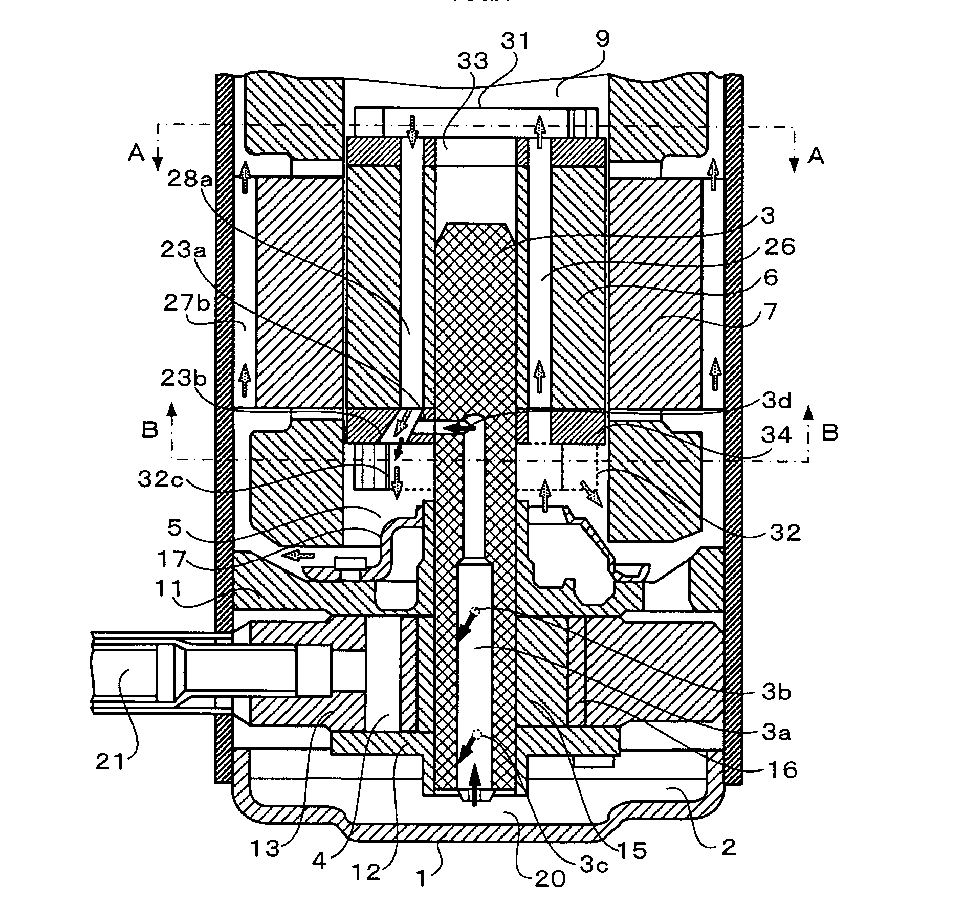 Refrigerant compressor