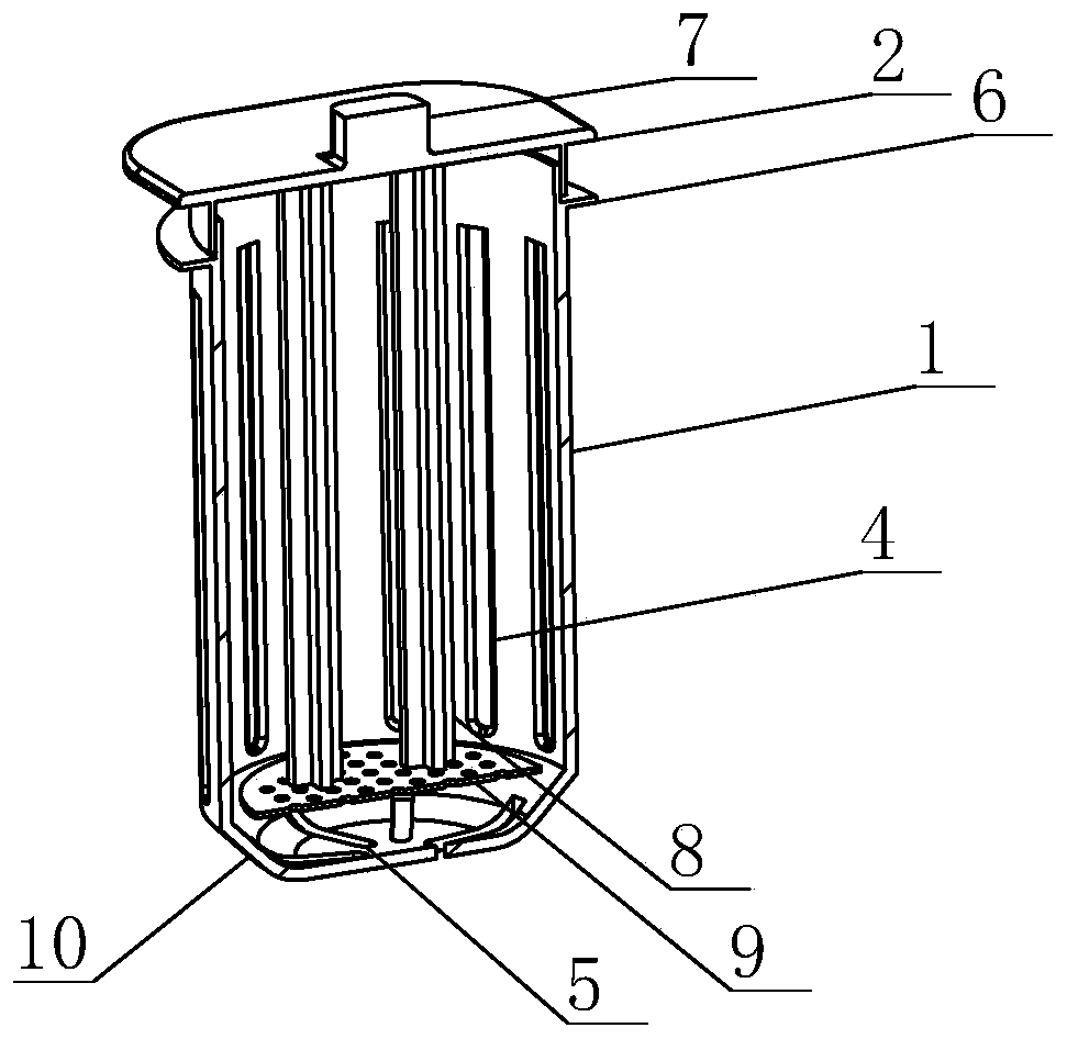 Continuous dosing type white ant monitoring device