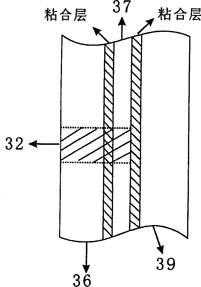 Packaging bag composite material into which sucking pipette can be easily inserted