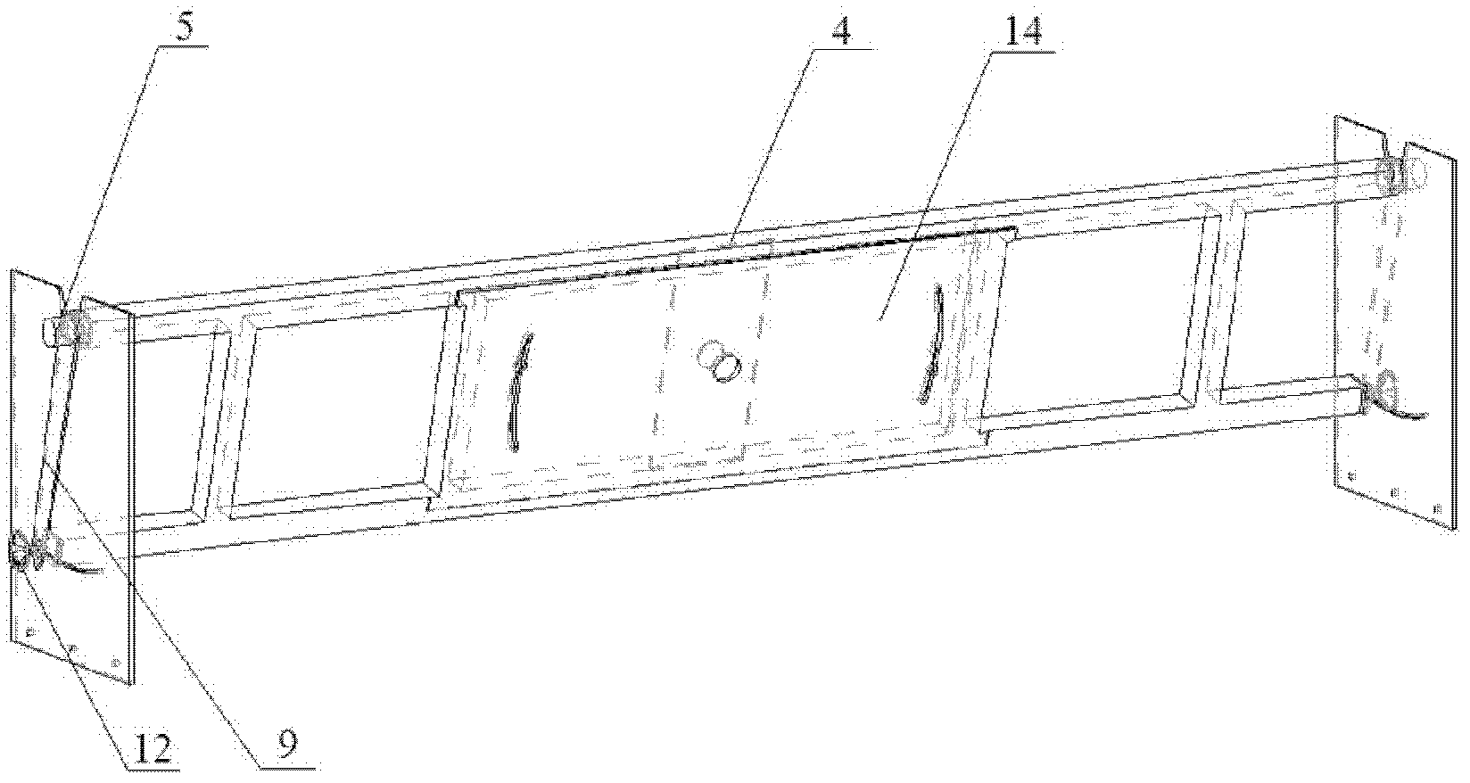 Air-conditioner installation simulating and testing table