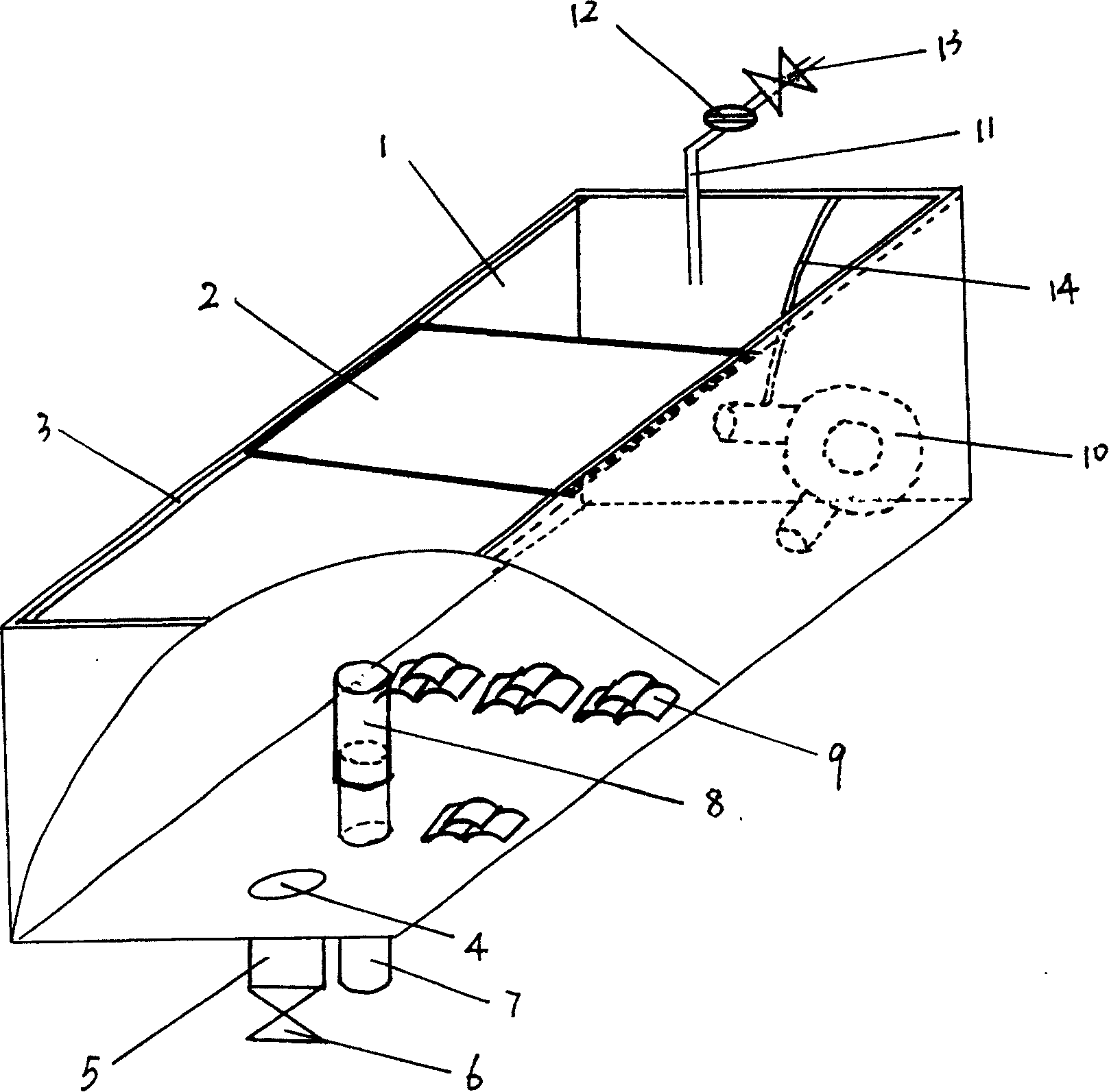 Artificial breeding method and incubator for shatang carp