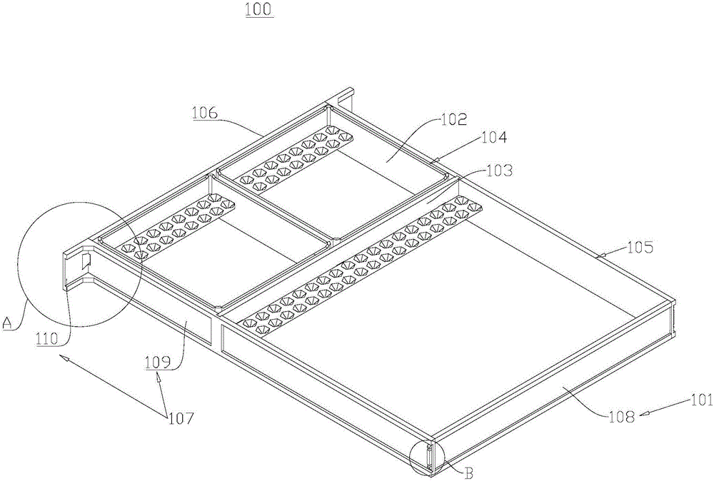 Frame and beehive using same