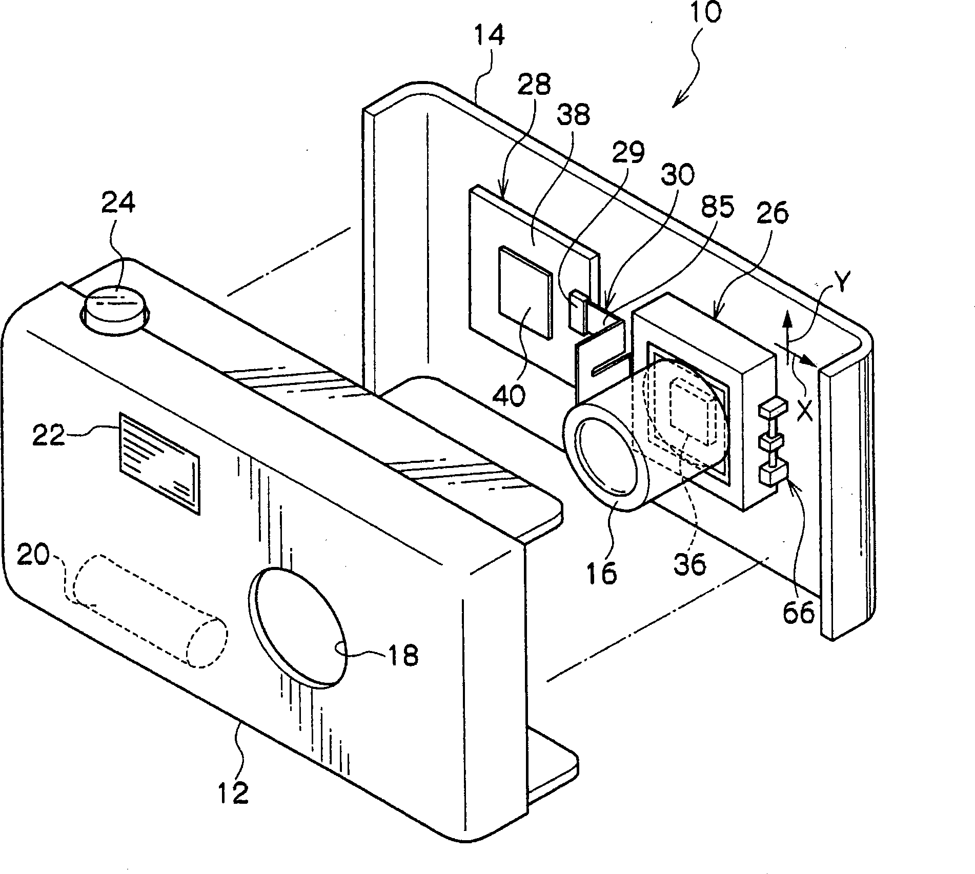 Flexible wiring board, method of producing the same and imaging device