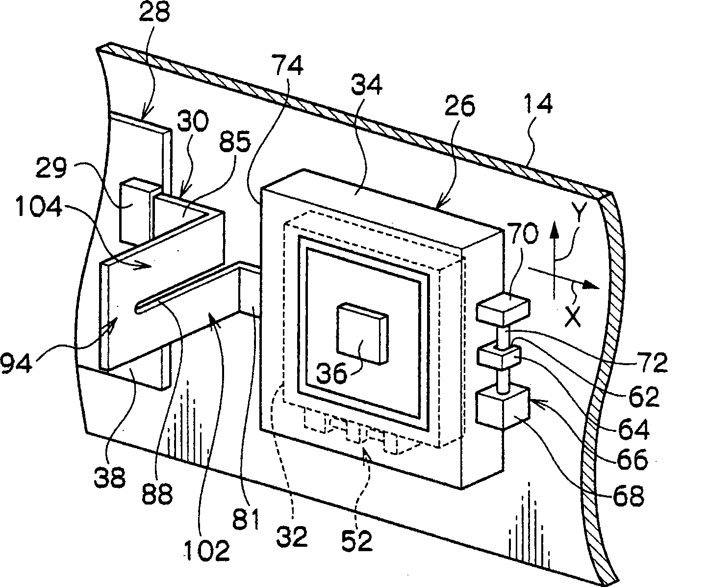 Flexible wiring board, method of producing the same and imaging device