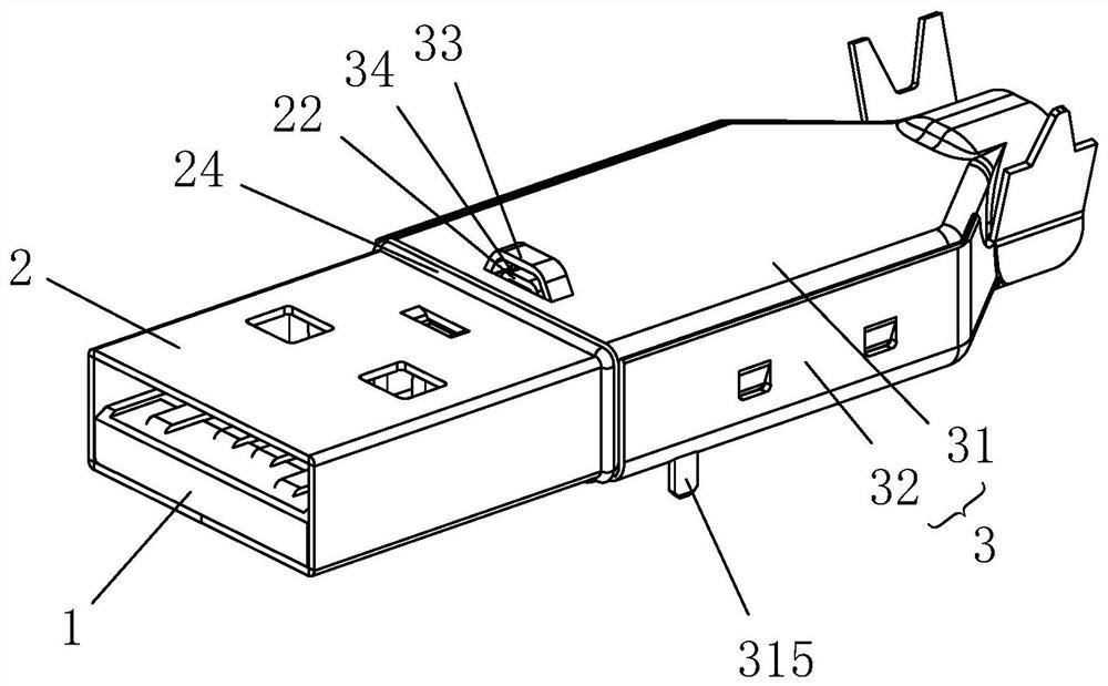 Anti-interference USB plug