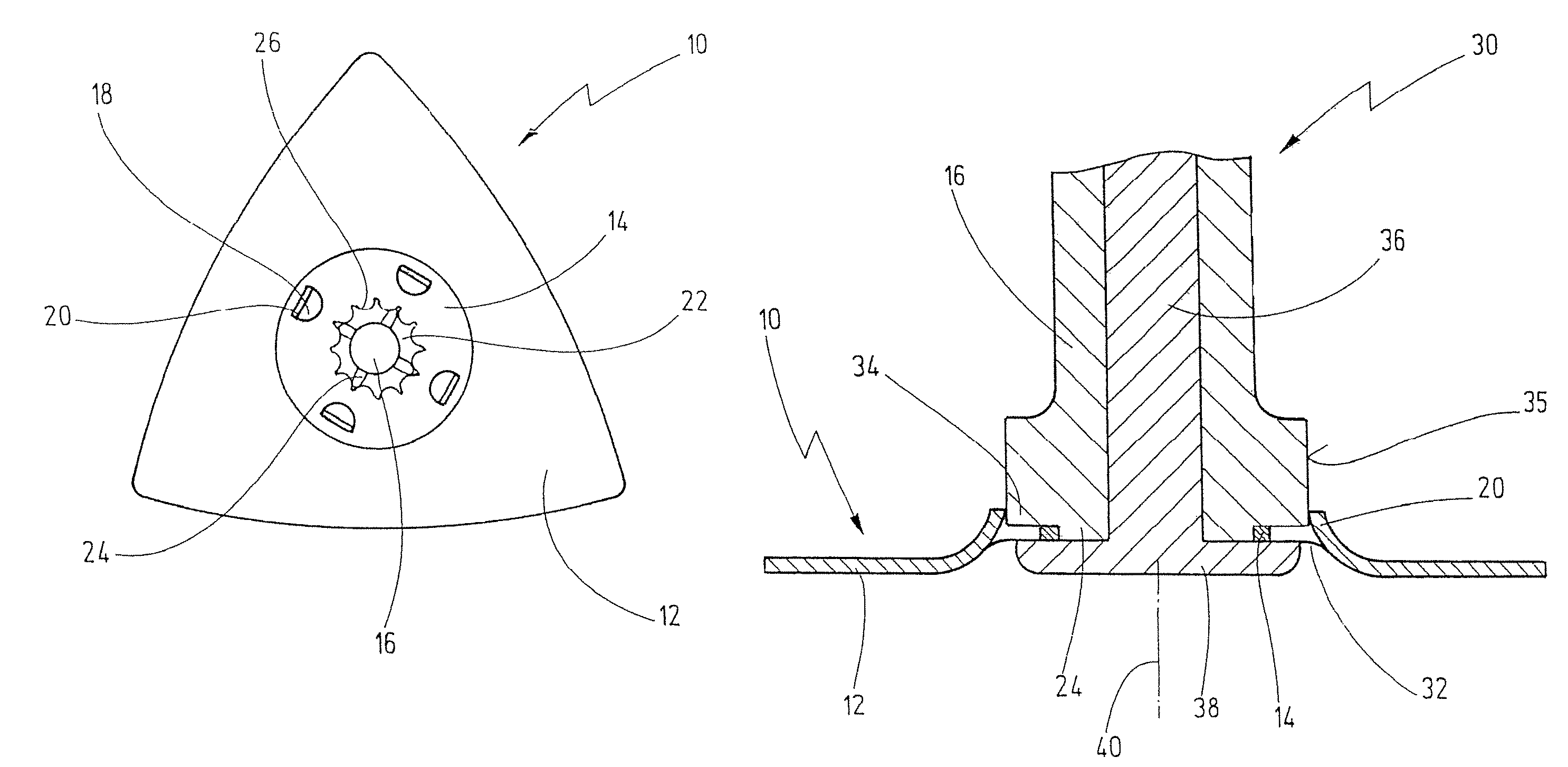 Tool-mounting attachment