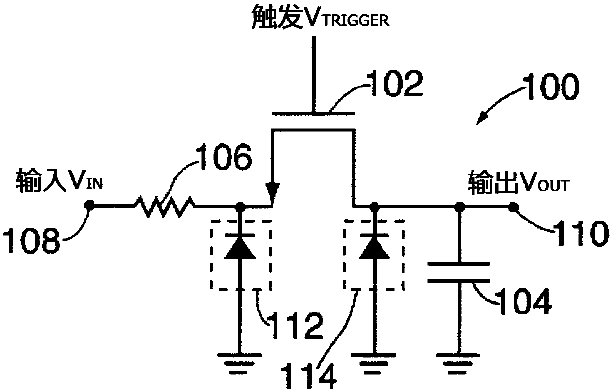 Circuit for compensating nonlinear capacitance to reduce harmonic distortion to greatest extent