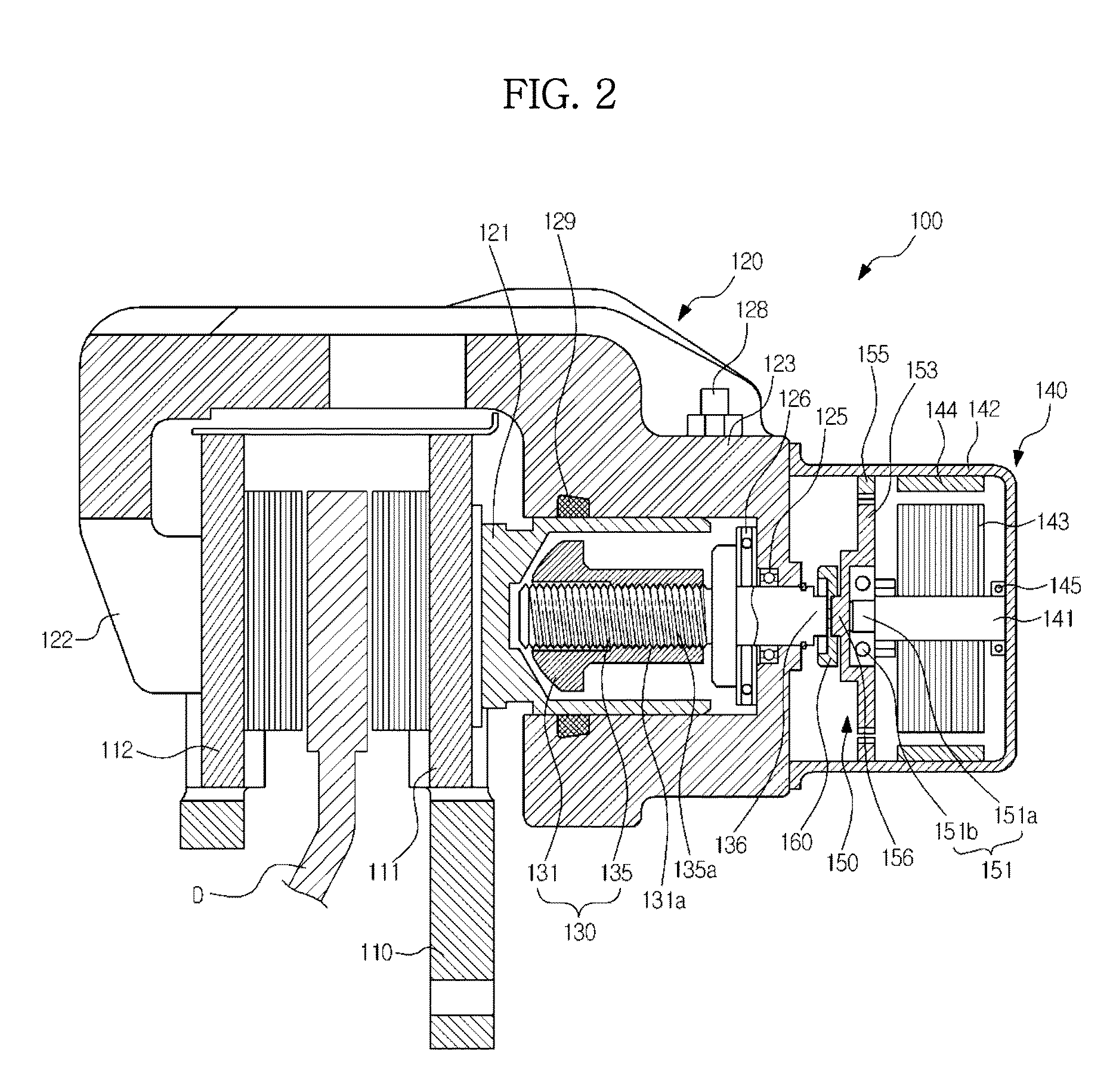 Electronic disc brake