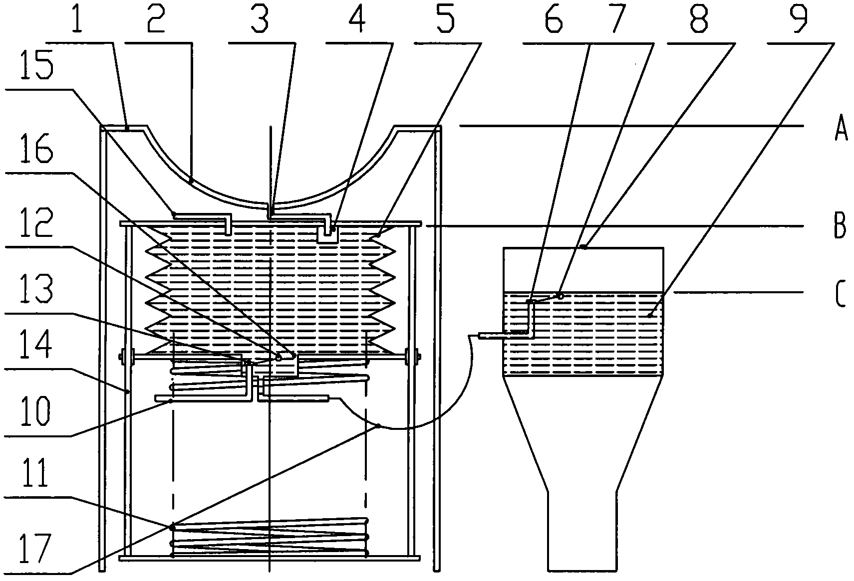 Full-automatic waste water utilization flush toilet