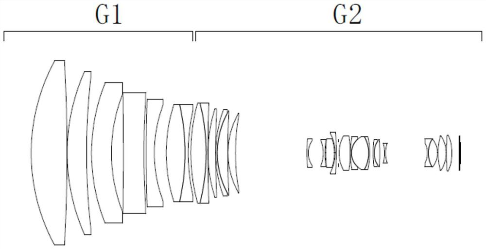 Front magnifier and imaging device