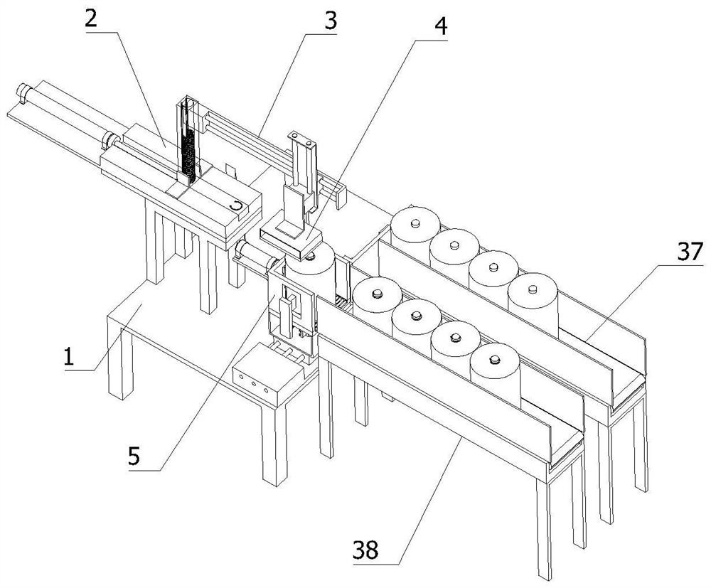 Intelligent press-fitting system for clamp spring of automobile air conditioner compressor