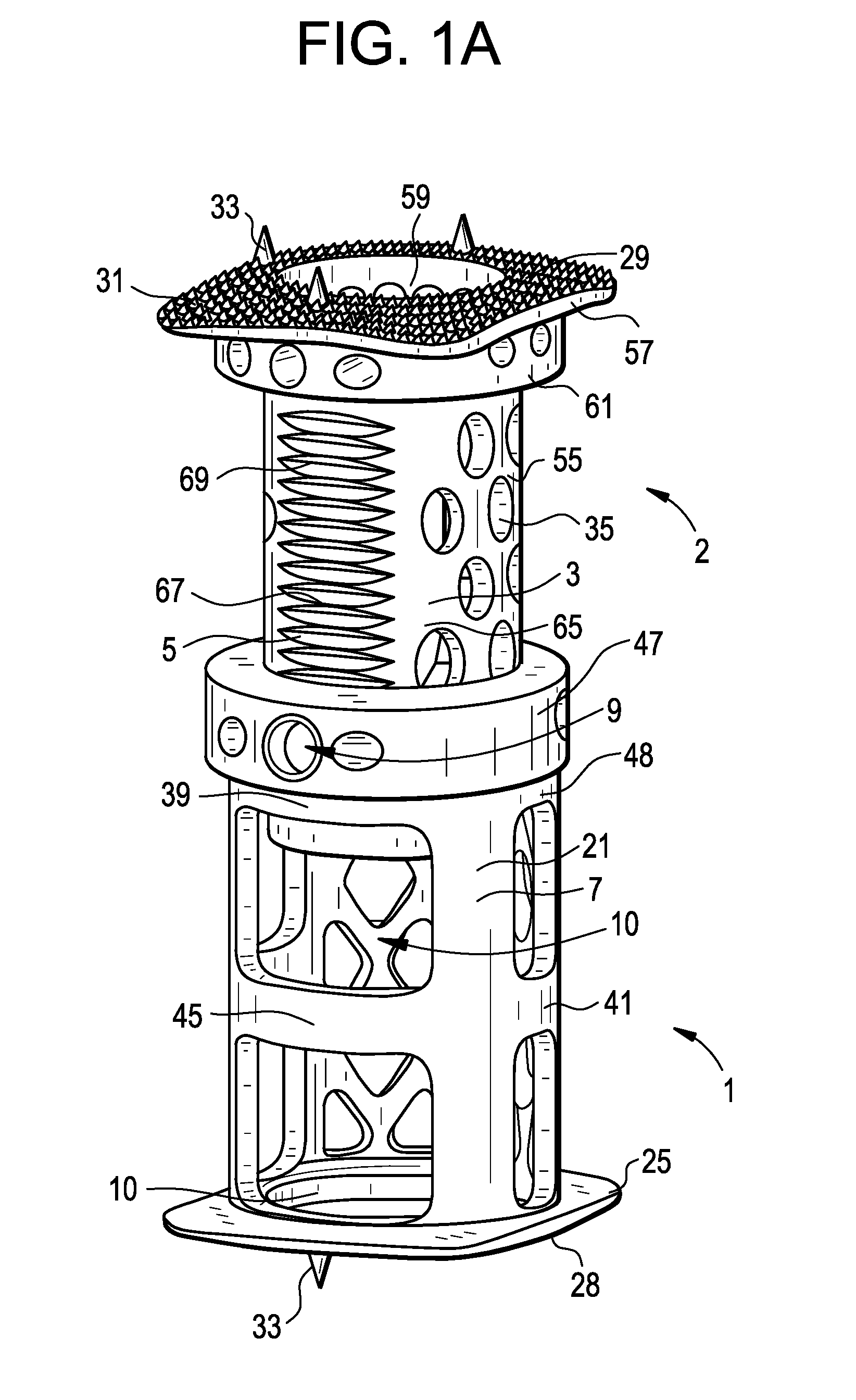 Expandable corpectomy spinal fusion cage