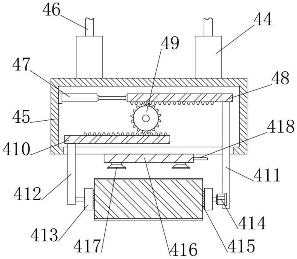 Polishing equipment for leveling aluminum alloy surface of cylinder