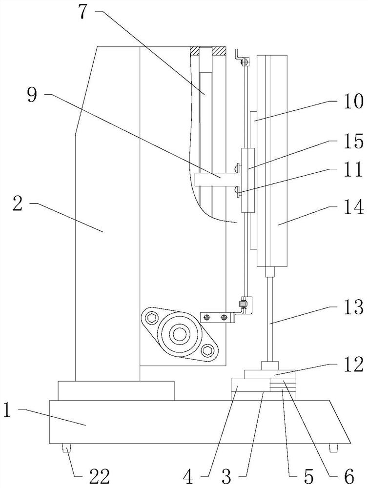 Device and method for testing wet-state springback capability of AGM partition plate under different compression amounts