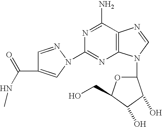 Use of A2A adenosine receptor agonists