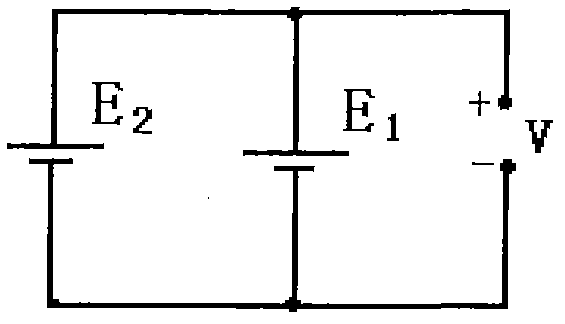 Online switching circuit for series-parallel connection of storage battery pack