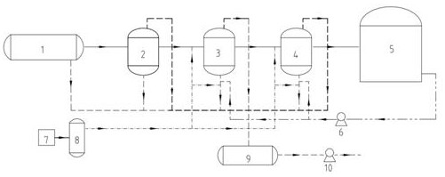 On-site water diversion, treatment and reinjection device and method