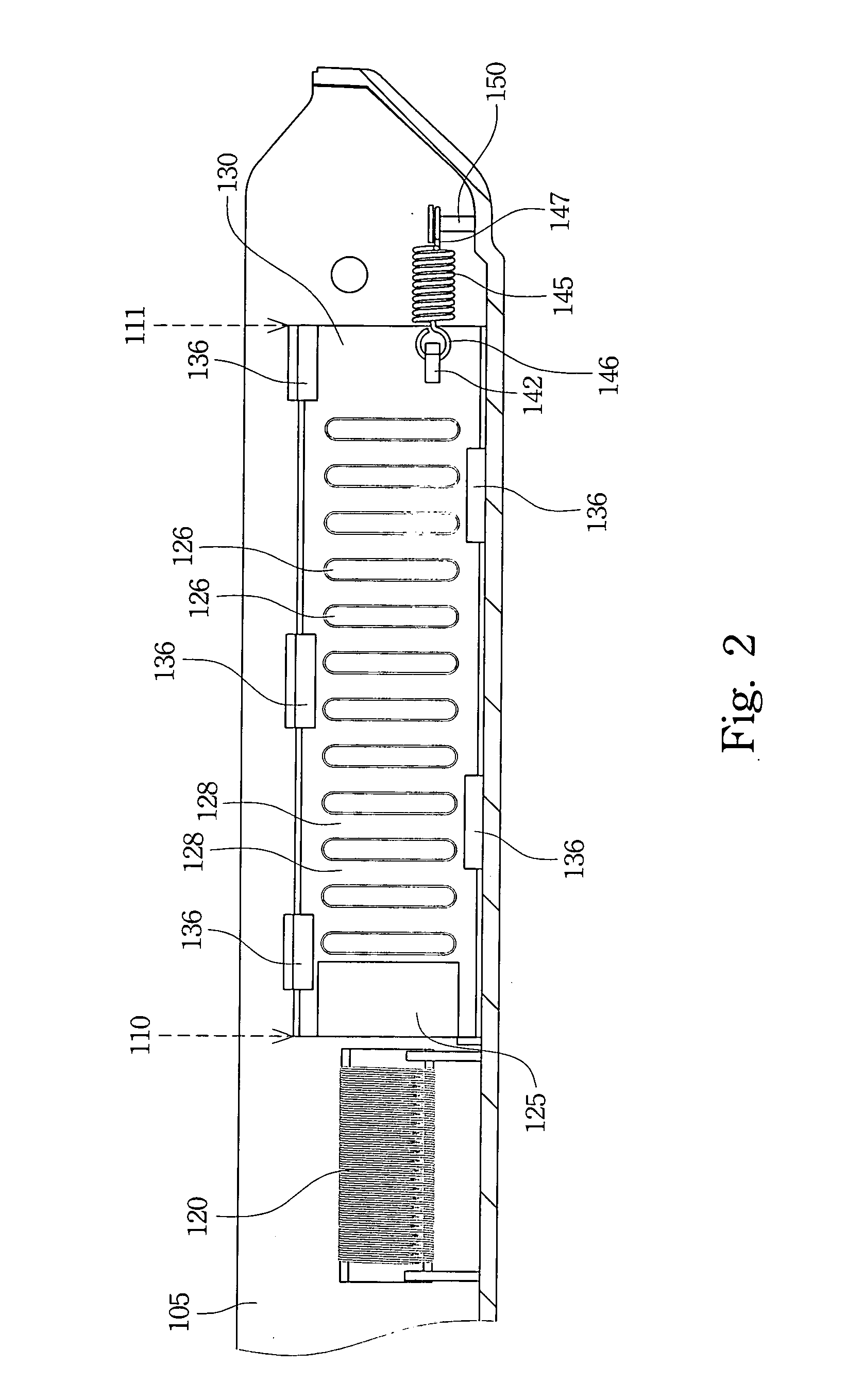 Electrical device with vents