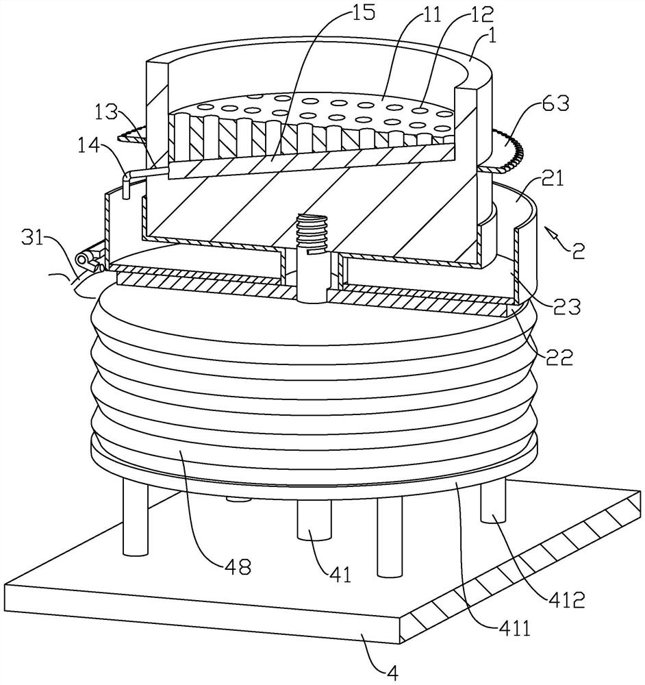 Waterproof detection device for basement waterproof engineering construction