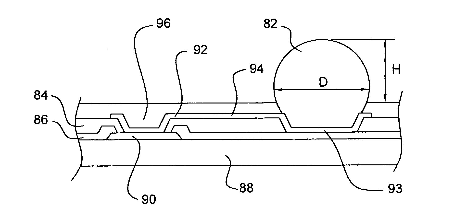 Semiconductor chip with bumps and method for manufacturing the same