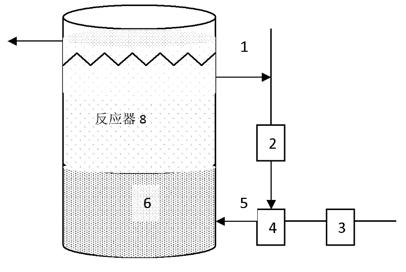 Reflux liquid inlet device for high-load anaerobic reactor