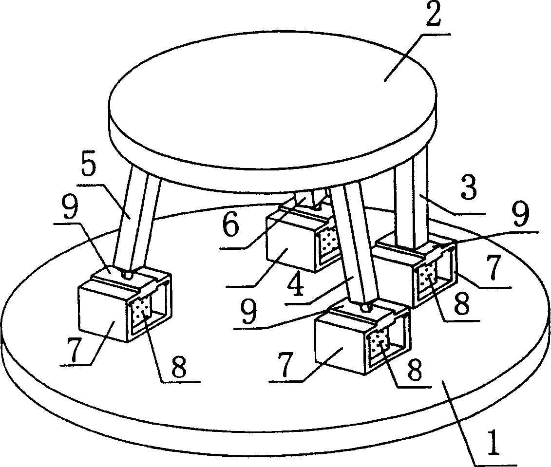 New type series-parallel connection jogging robot