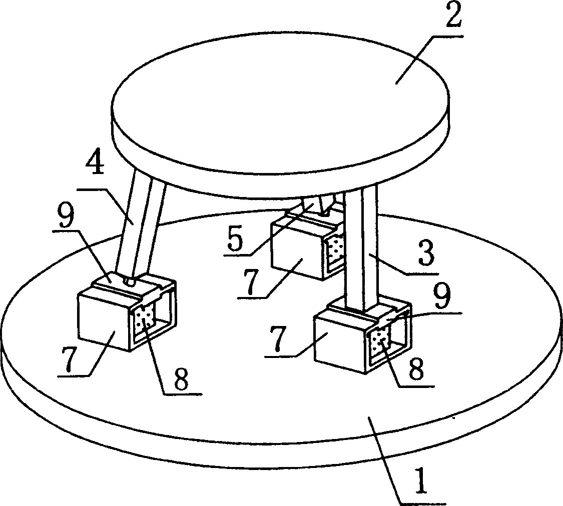 New type series-parallel connection jogging robot