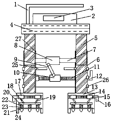 Land survey instrument support