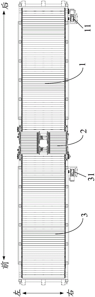 Automobile conveying device for automobile detection system and automobile detection system