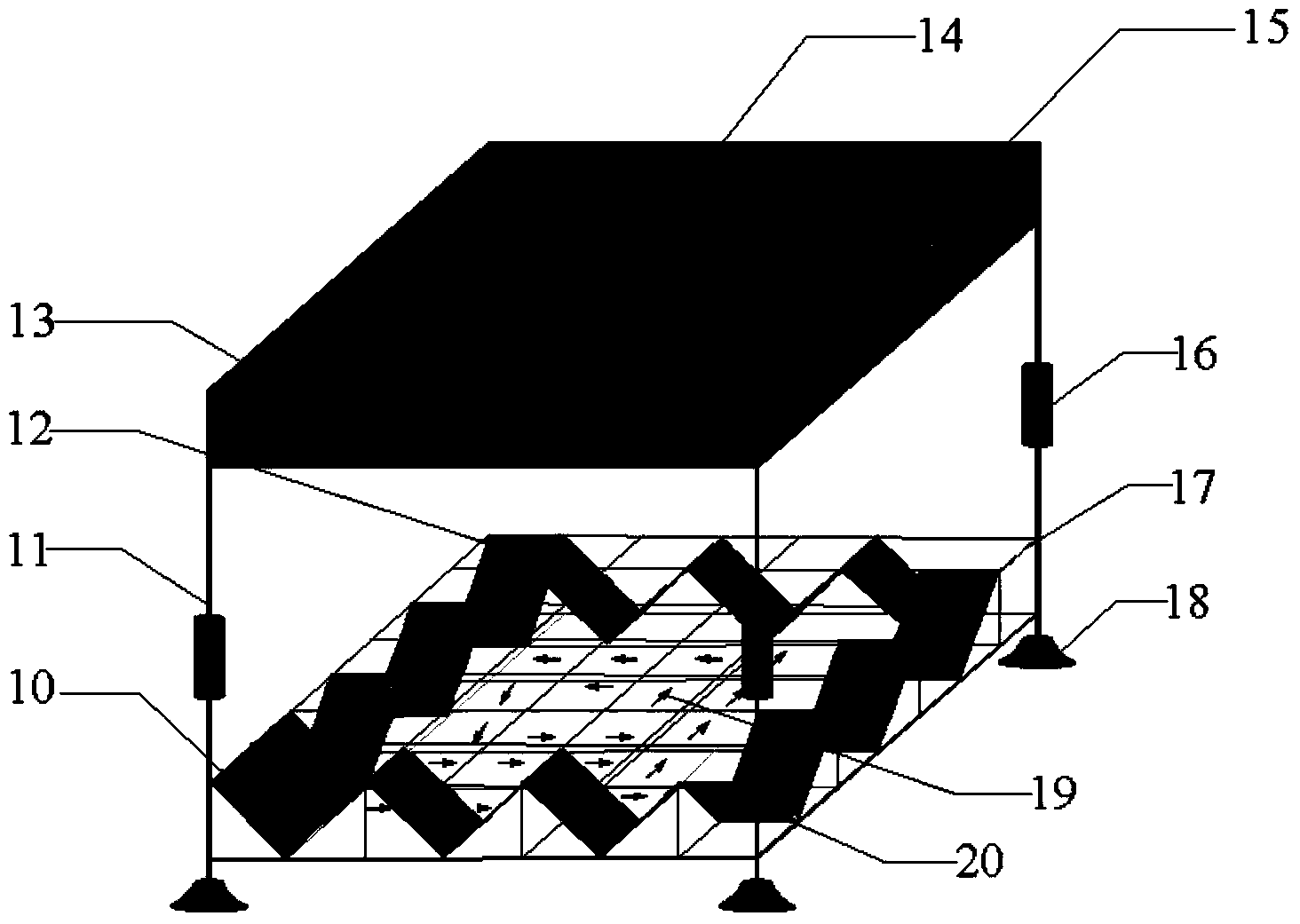 Array-type multi-optical-path system for gas-phase monitoring