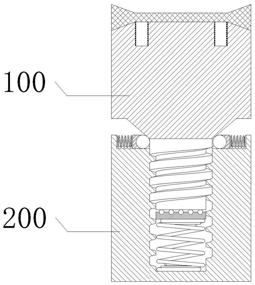 Press fitting tool for positioning pin bush