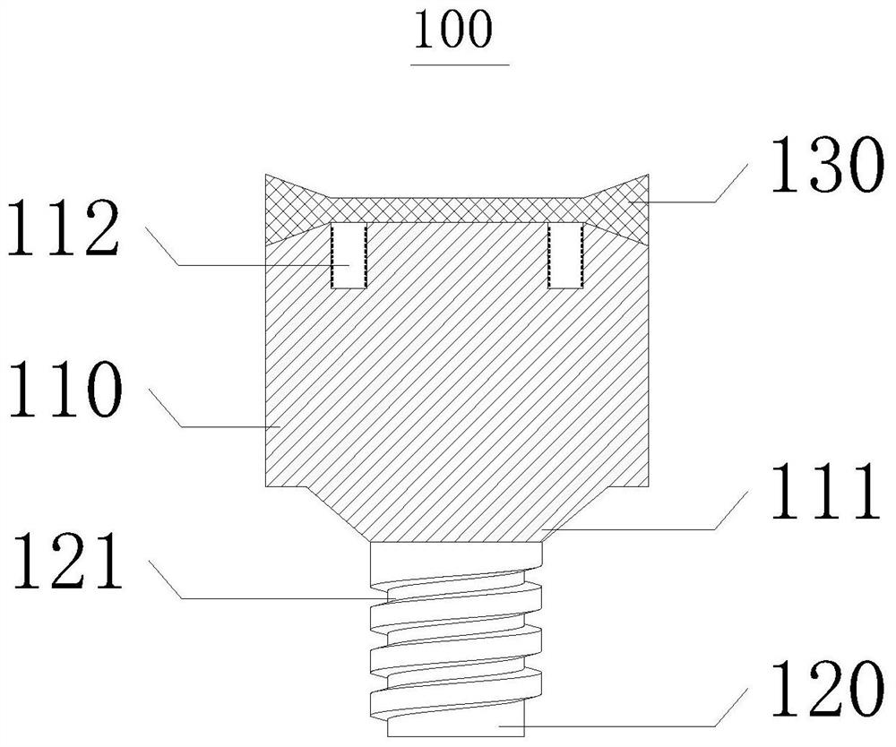 Press fitting tool for positioning pin bush