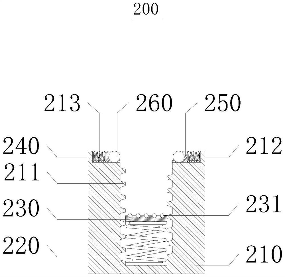 Press fitting tool for positioning pin bush