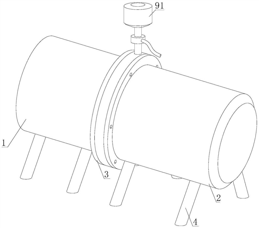 Scale removing mechanism of wastewater filtering device and implementation method of scale removing mechanism