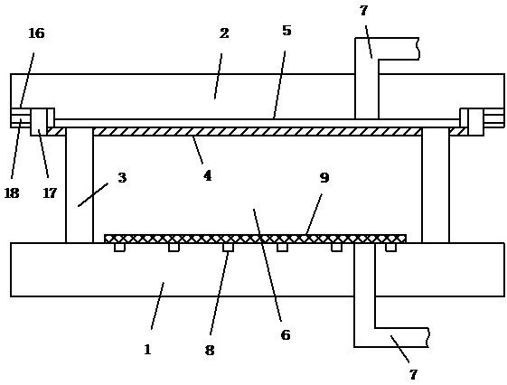 Lamination device for solar modules and lamination encapsulation method thereof